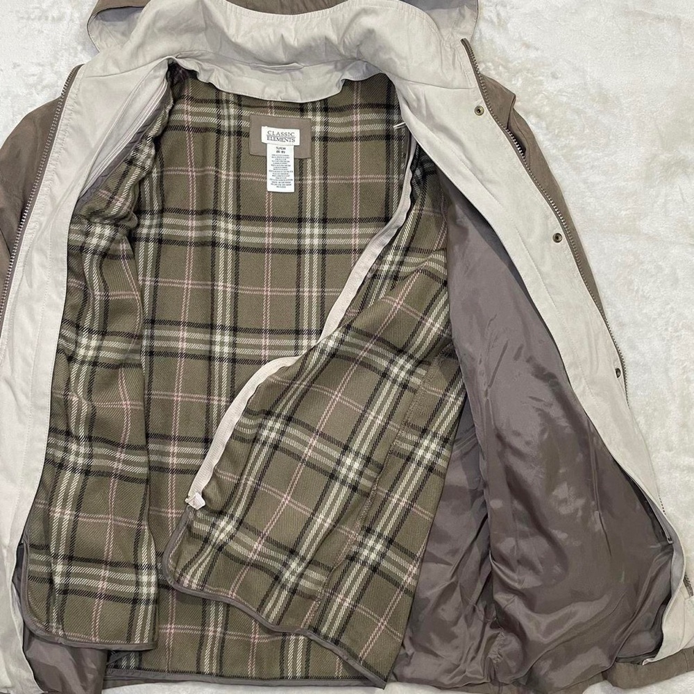 Classic Elements Brown Lightweight Long Jacket - image 3